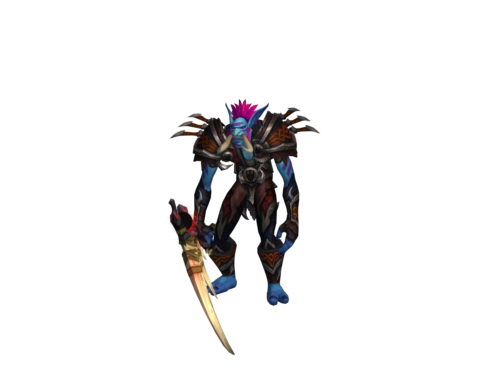 Chìefn 3D character render