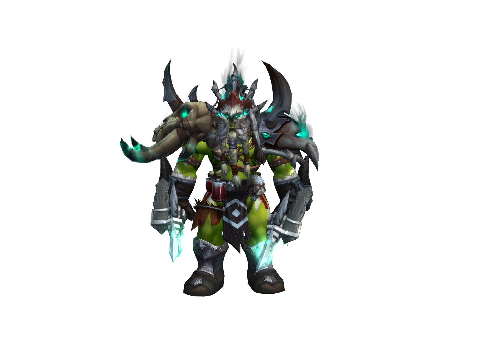 Gaarrai 3D character render