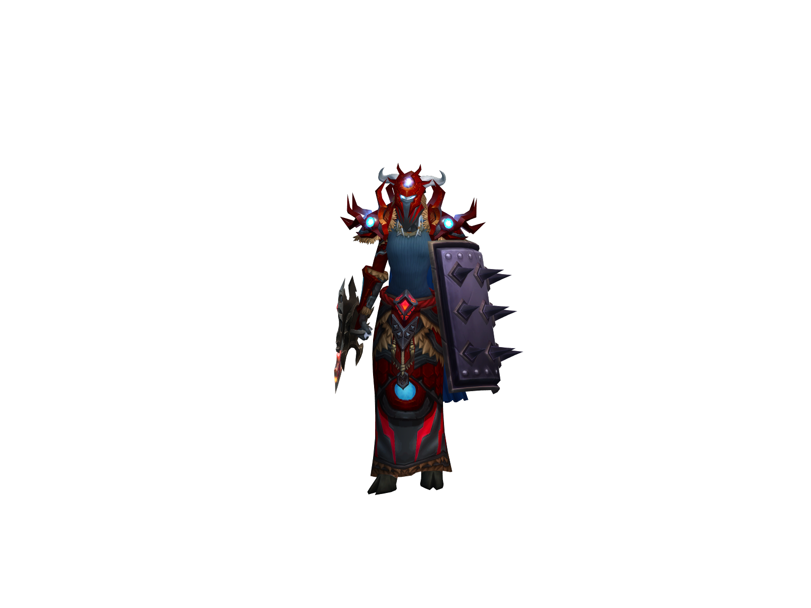 Castercleave 3D character render