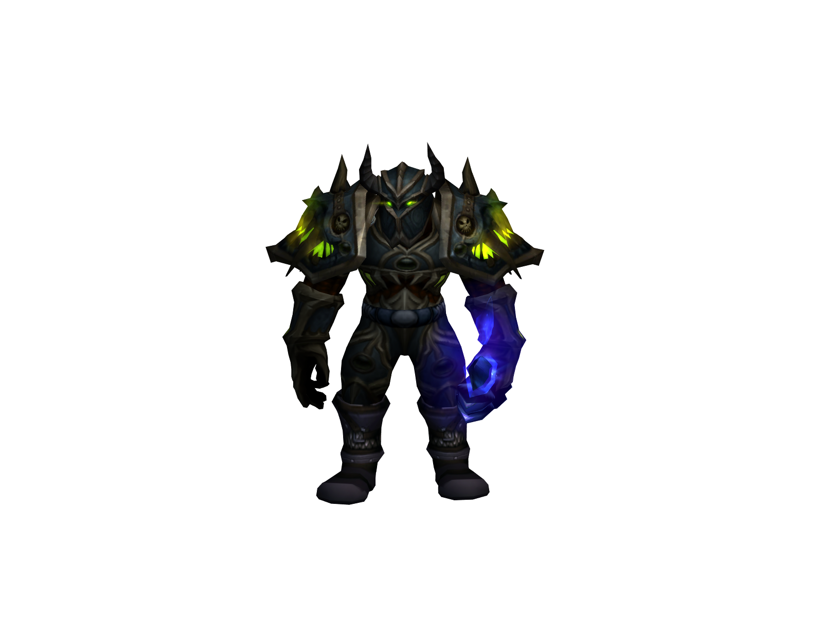 Comeshotting 3D character render
