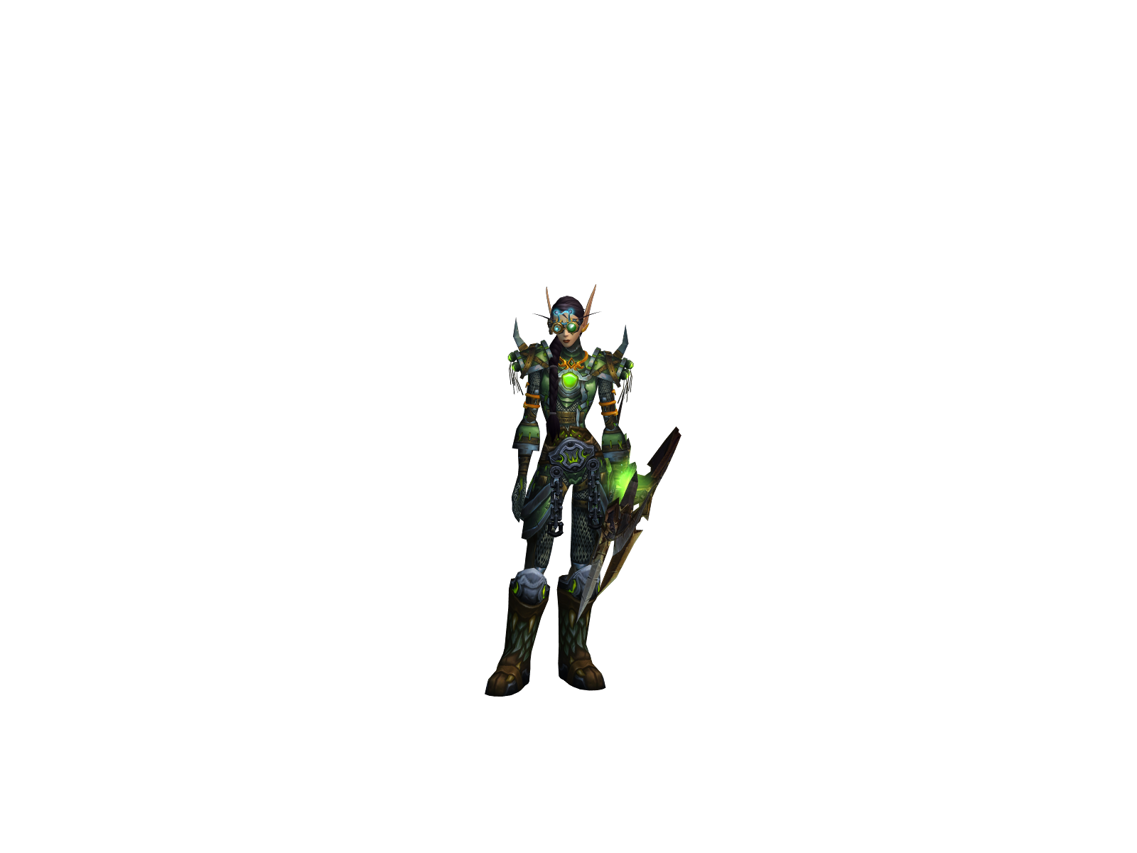 Pov 3D character render