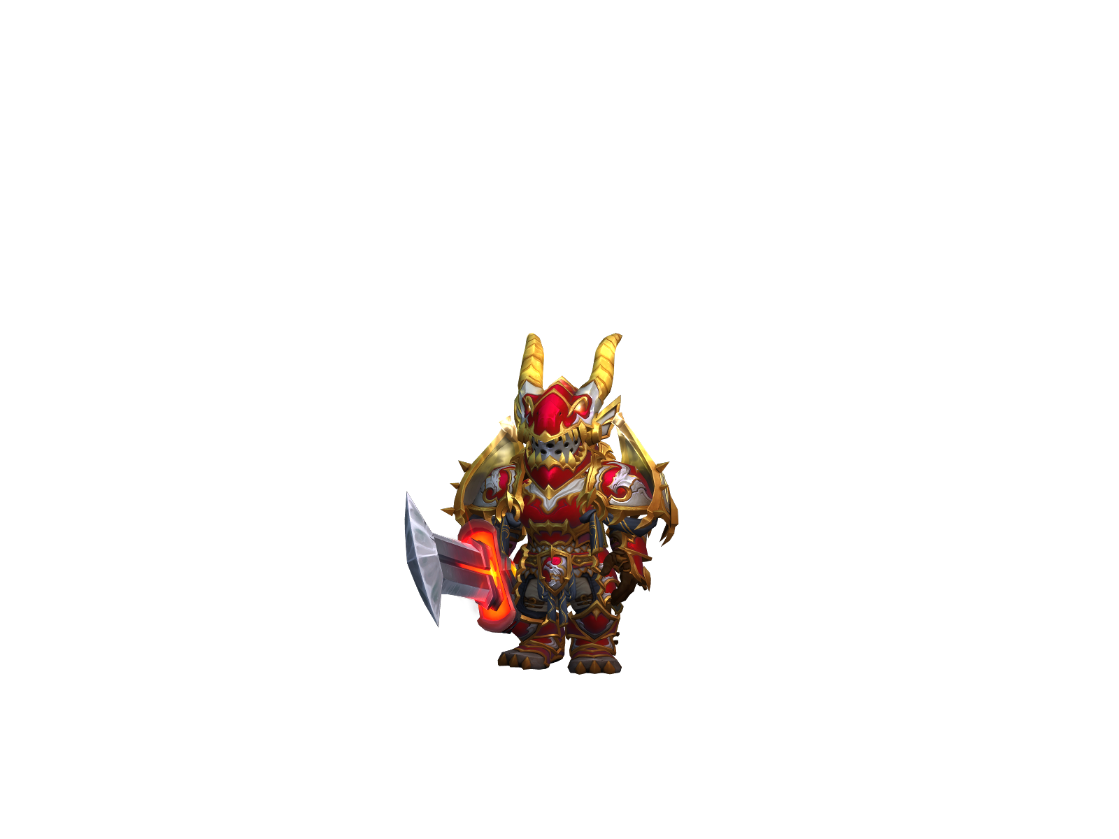Goah 3D character render