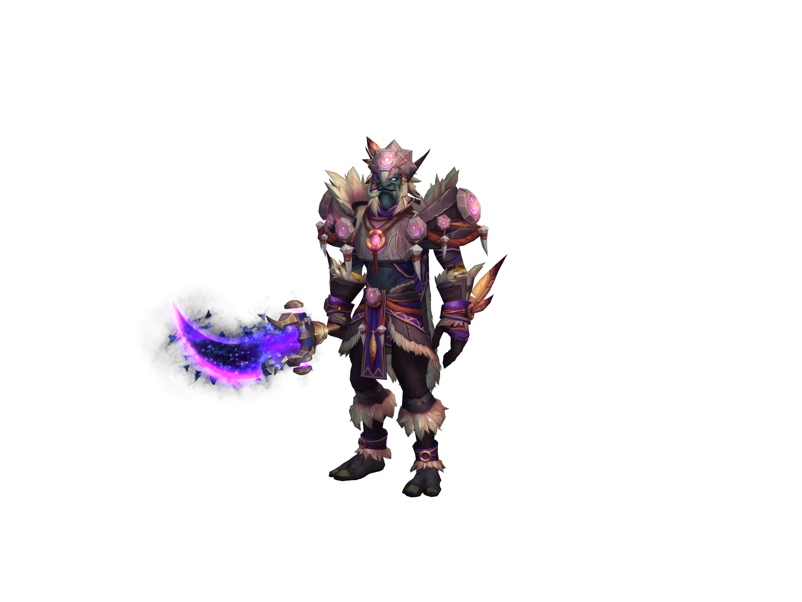 Cressin 3D character render