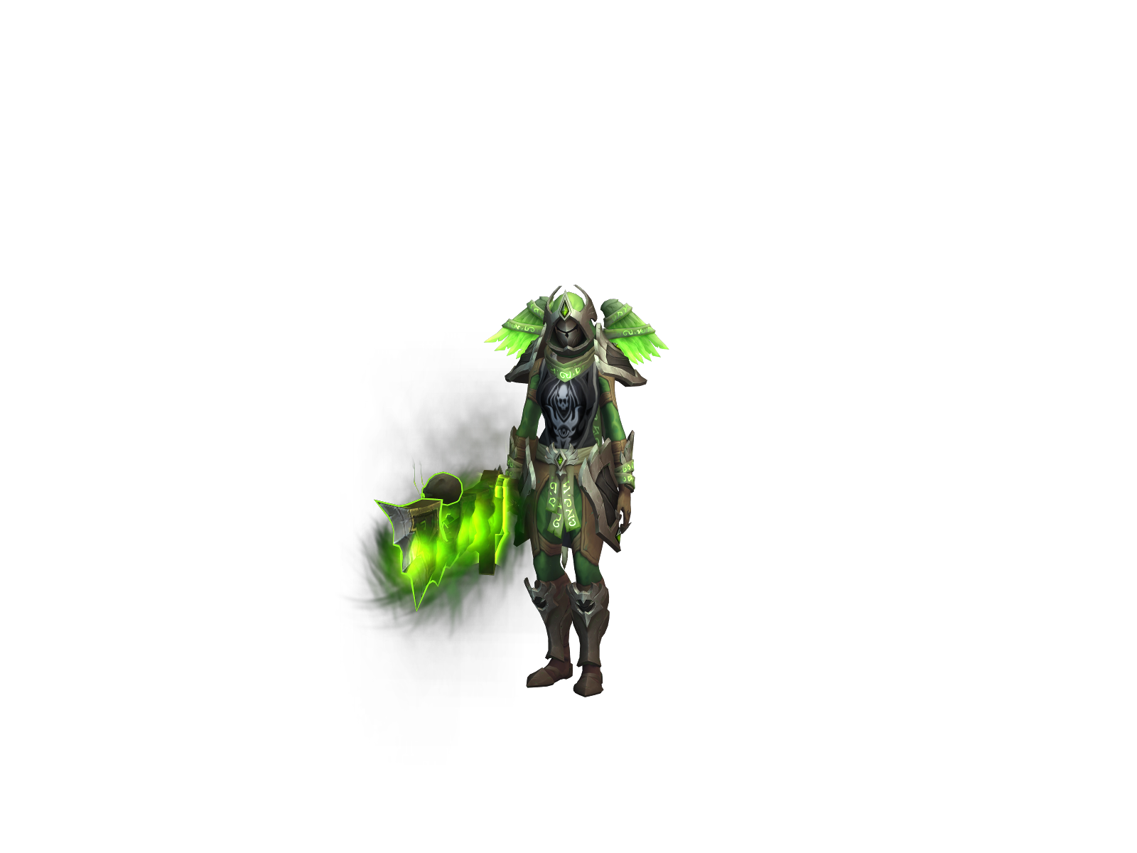 Sparqadin 3D character render