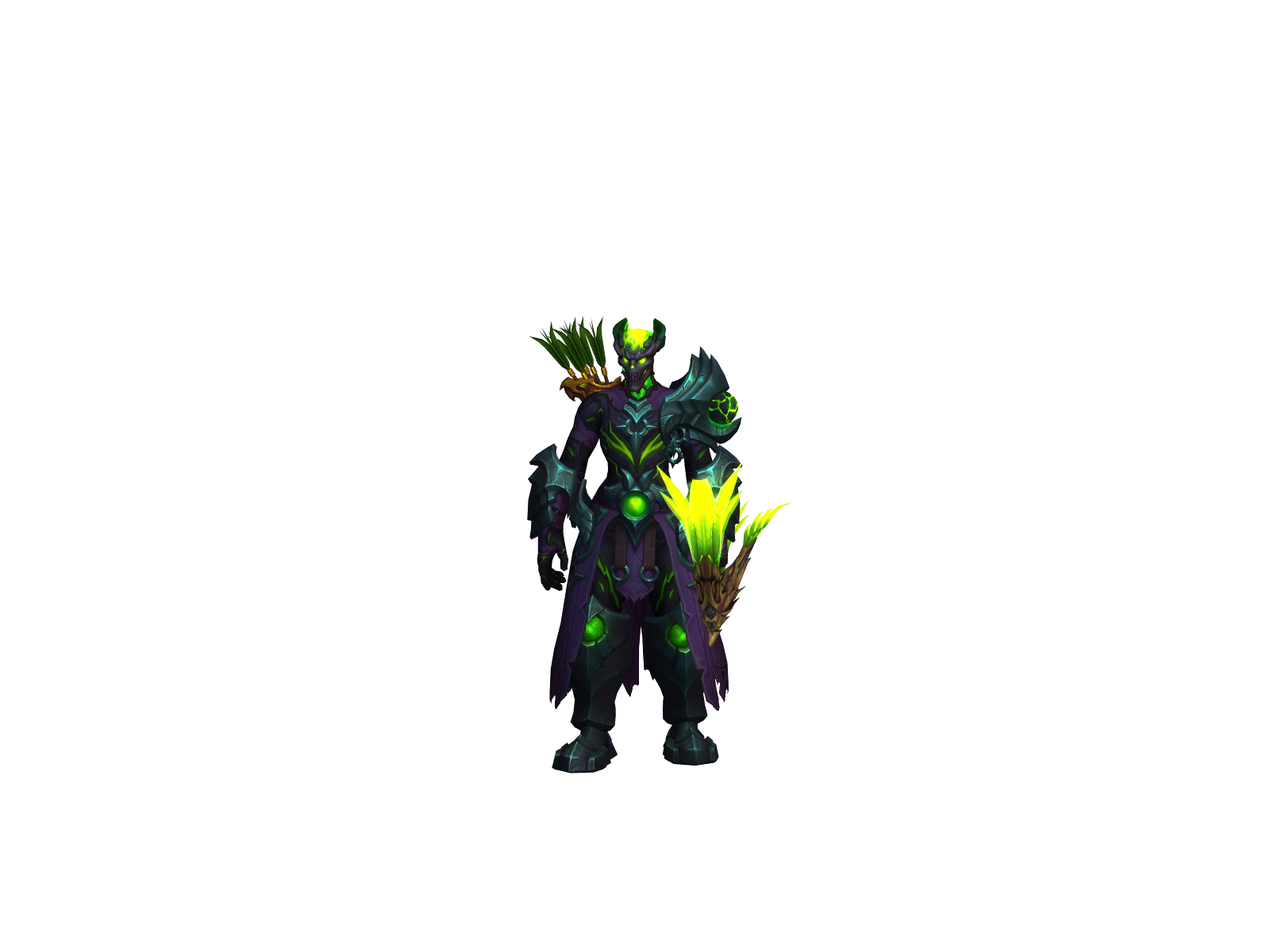 Maliketh 3D character render