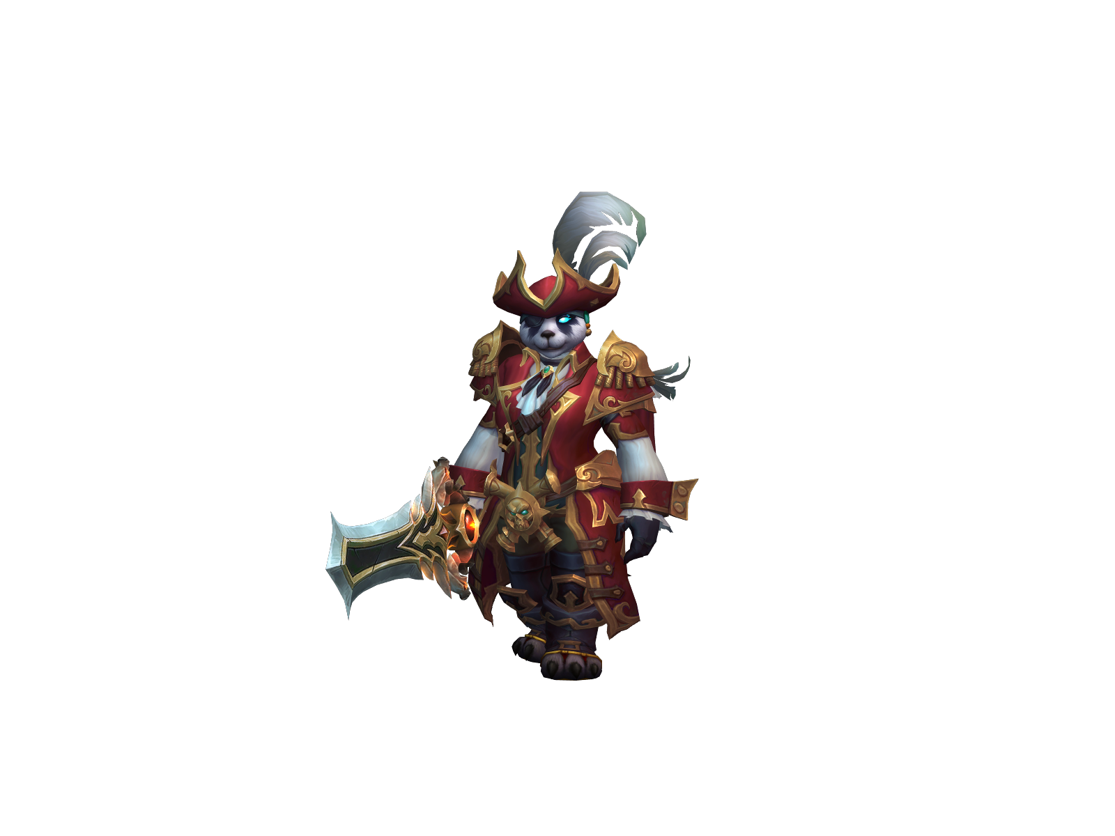 Nakebenihime 3D character render