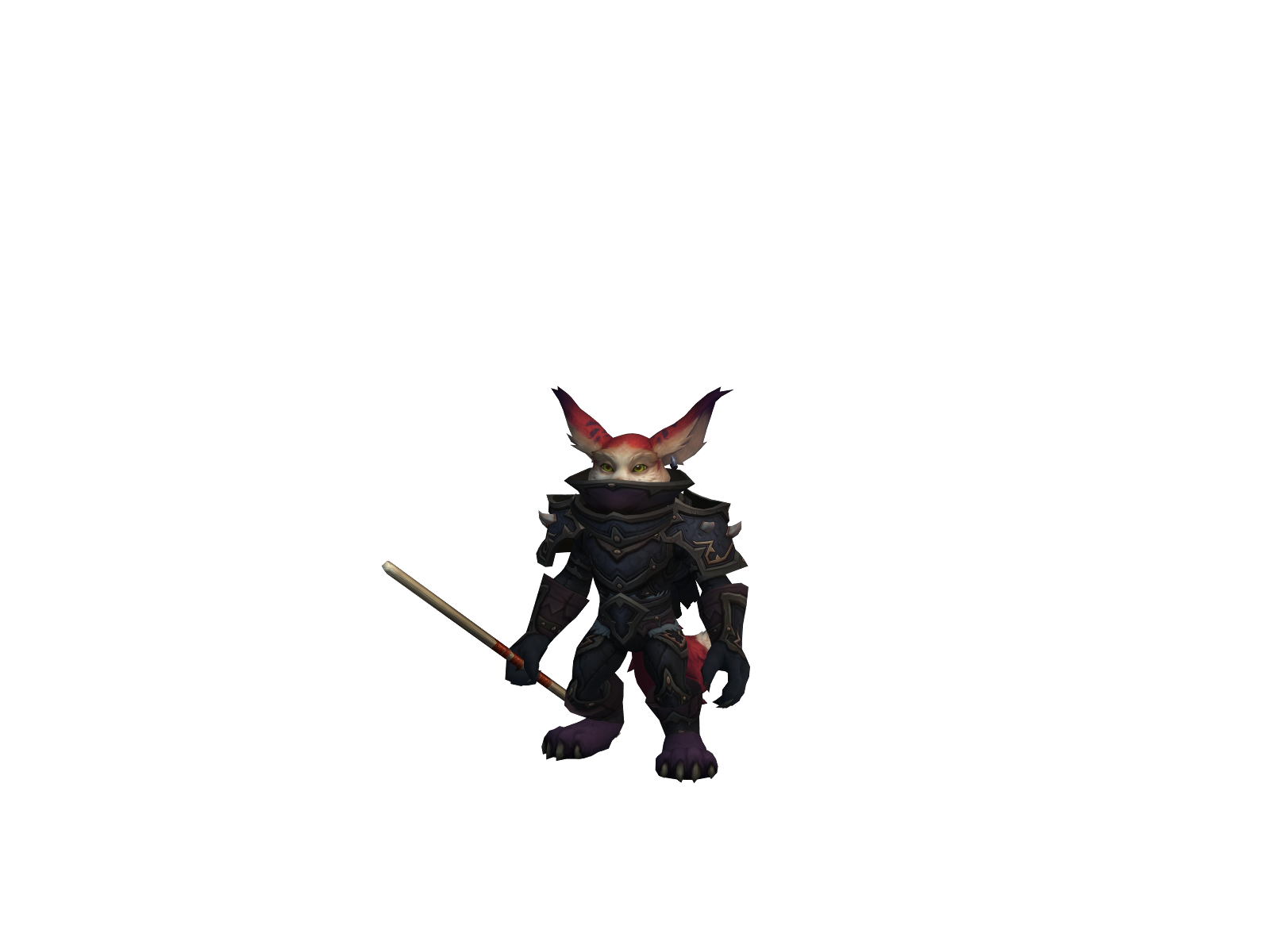 Windpaw 3D character render