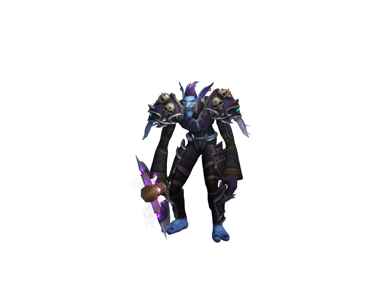 Shugah 3D character render