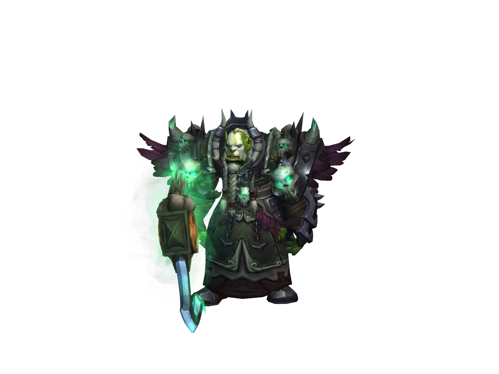 Naburn 3D character render