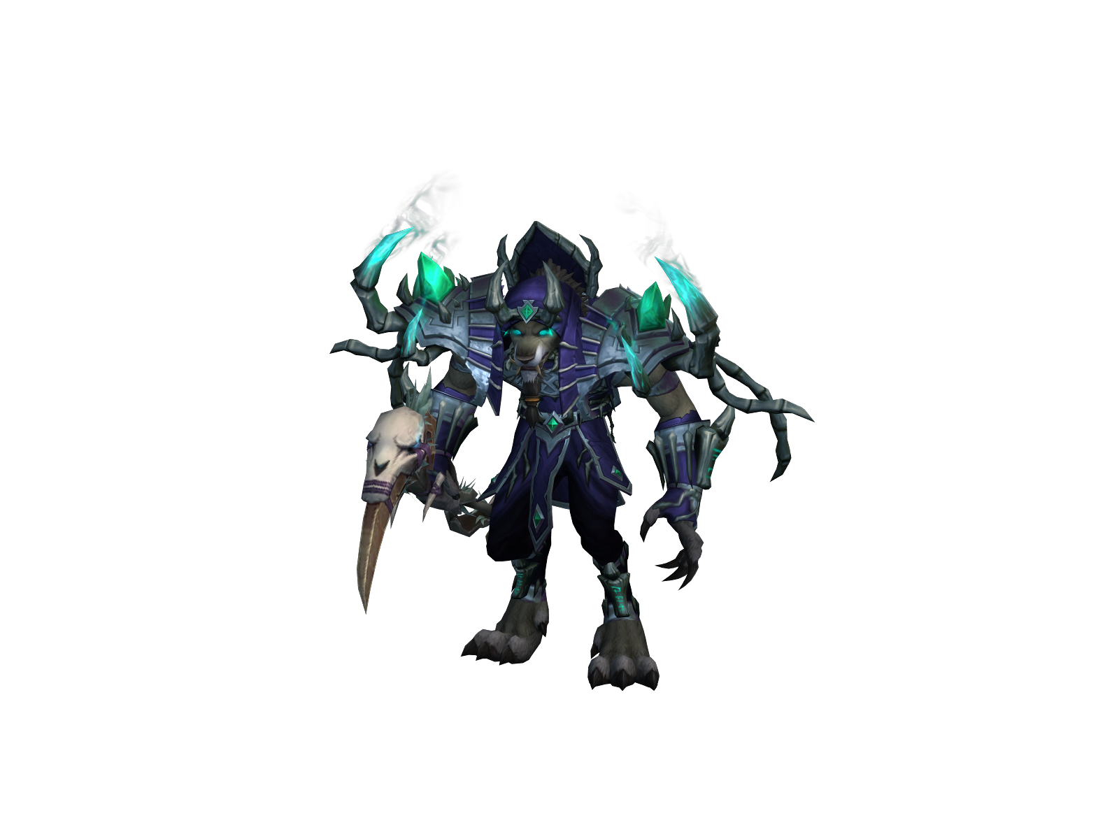 Sobek 3D character render