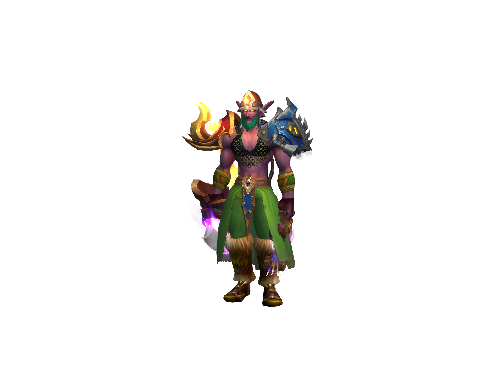 Calsardis 3D character render