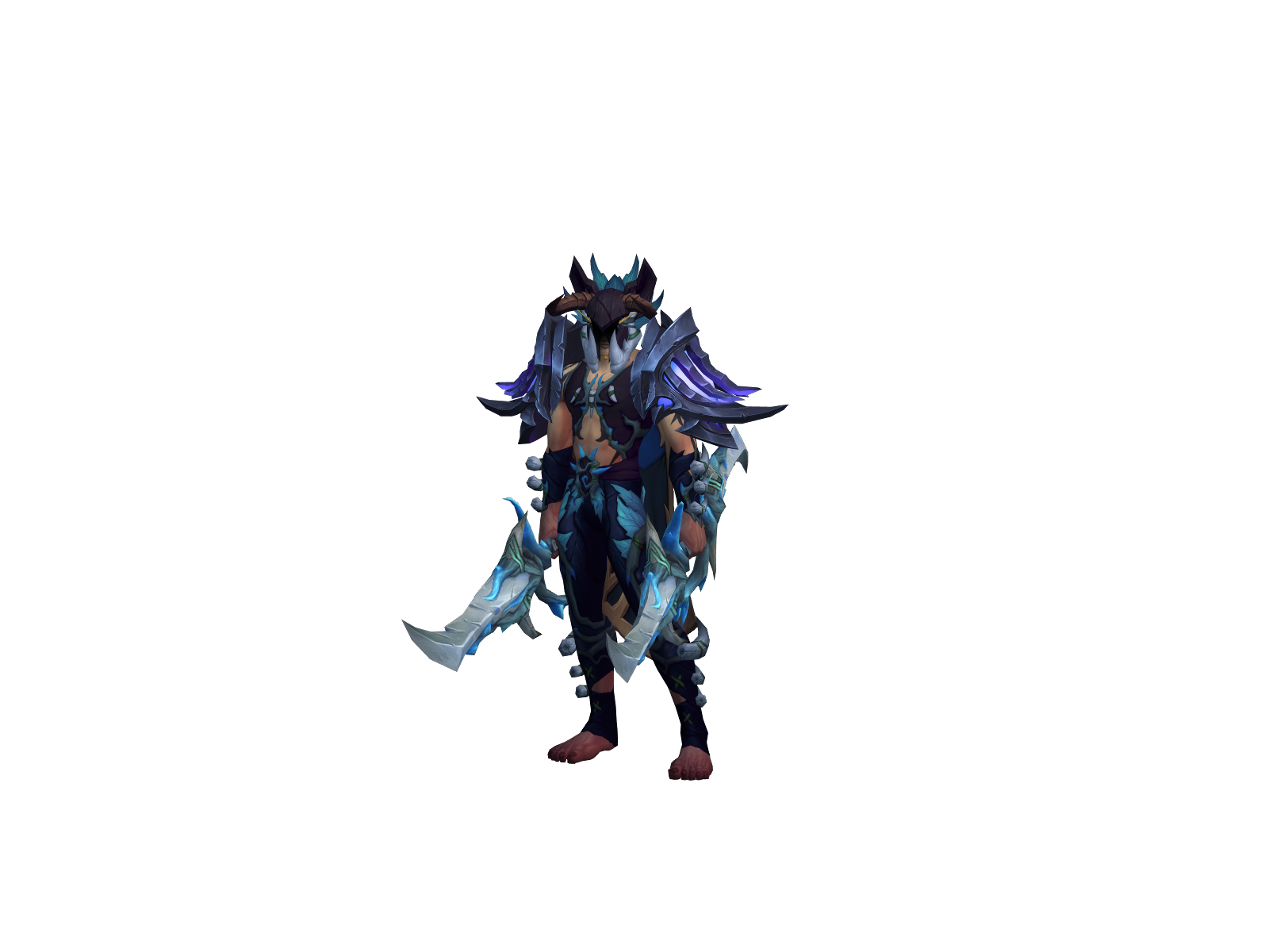 Mythroy 3D character render