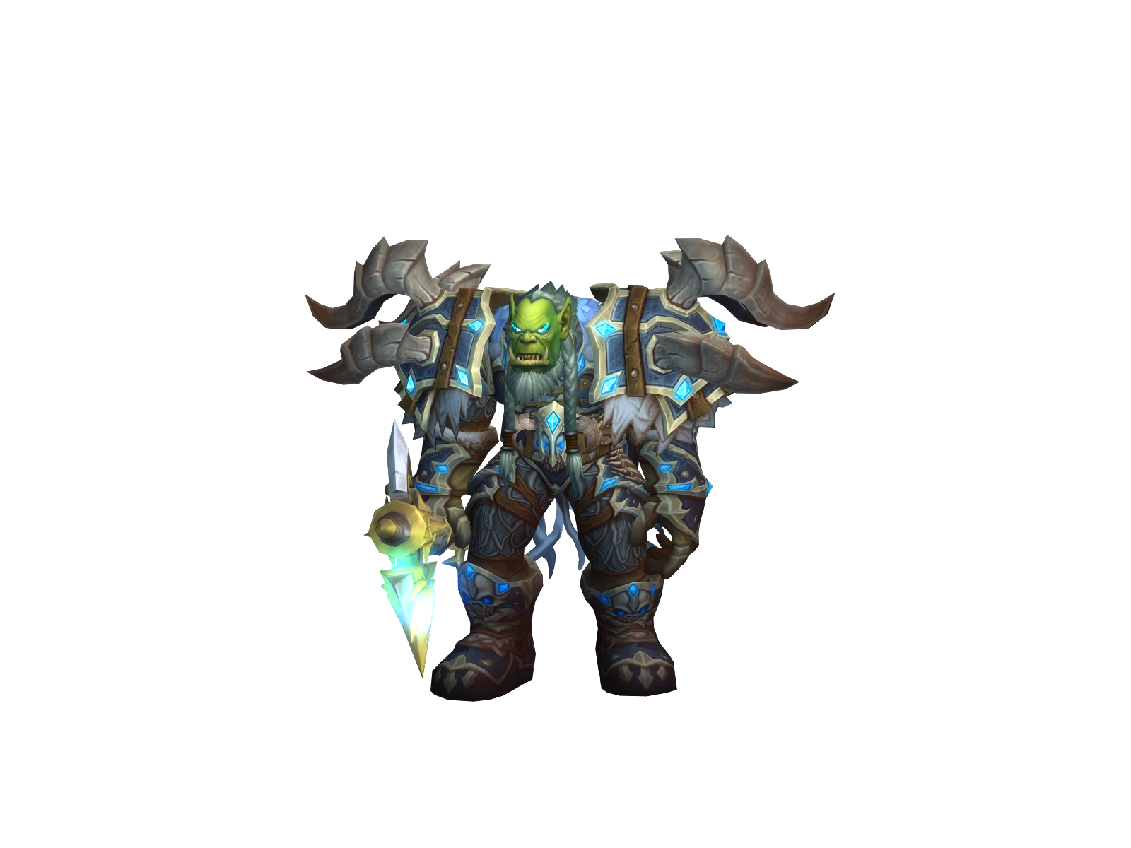 Kofkah 3D character render