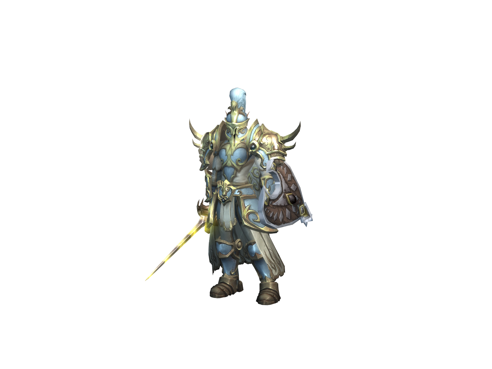 Greazypal 3D character render