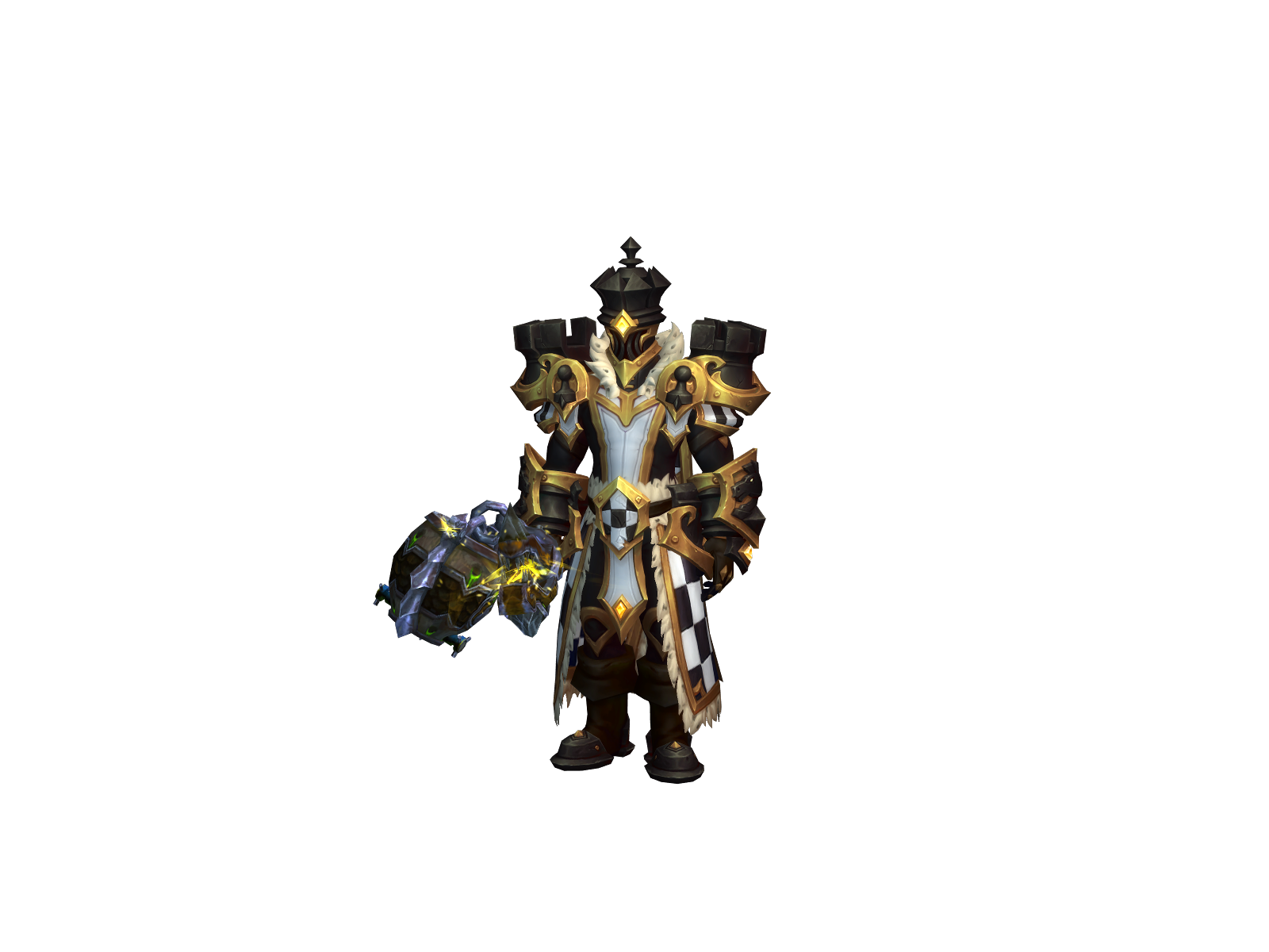 Blackmen 3D character render