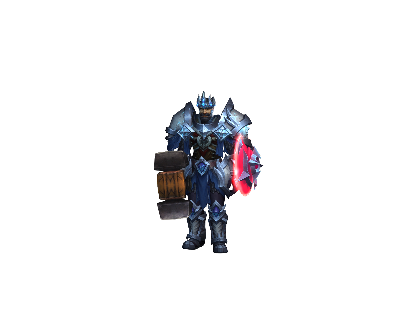 Dimmak 3D character render