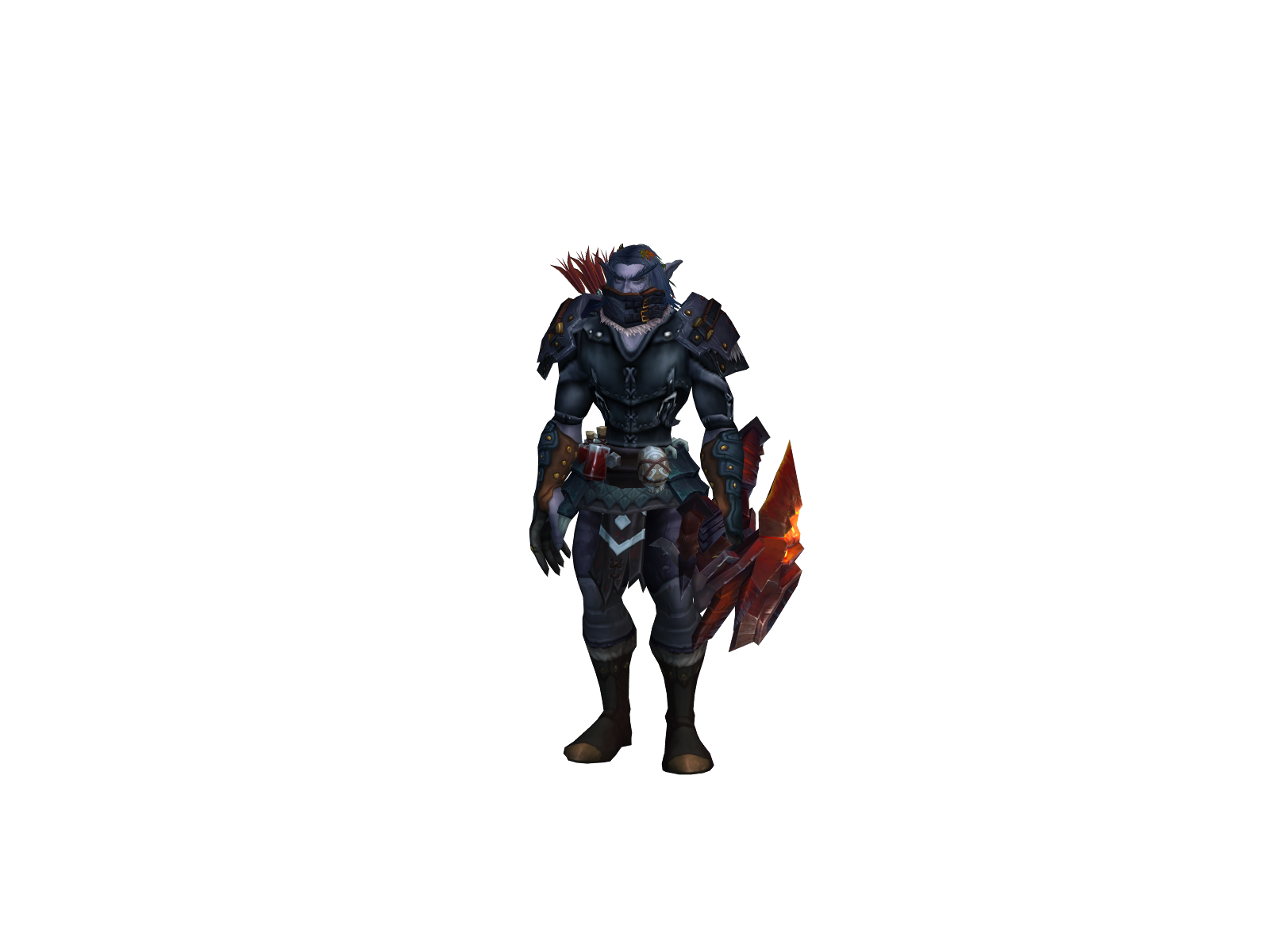 Migunjam 3D character render
