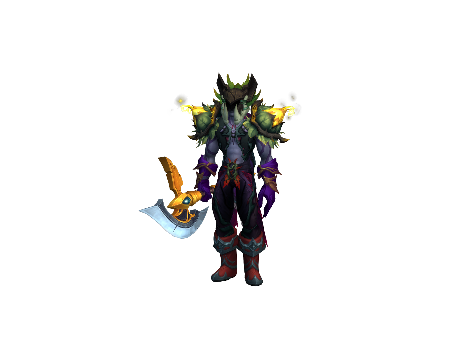 Garagda 3D character render
