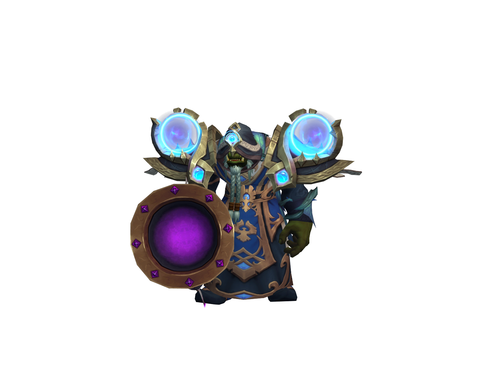 Chadchud 3D character render