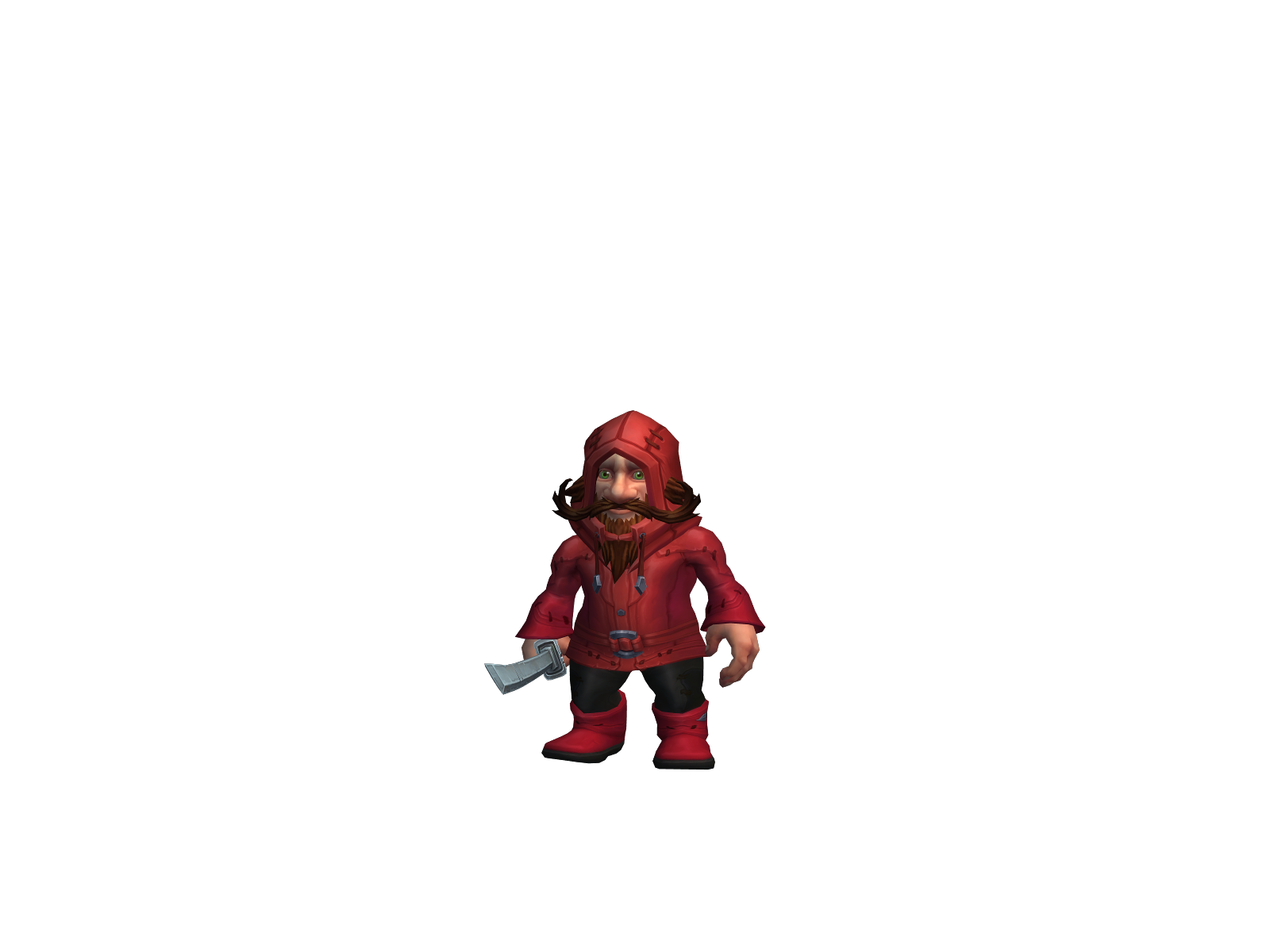 Én 3D character render