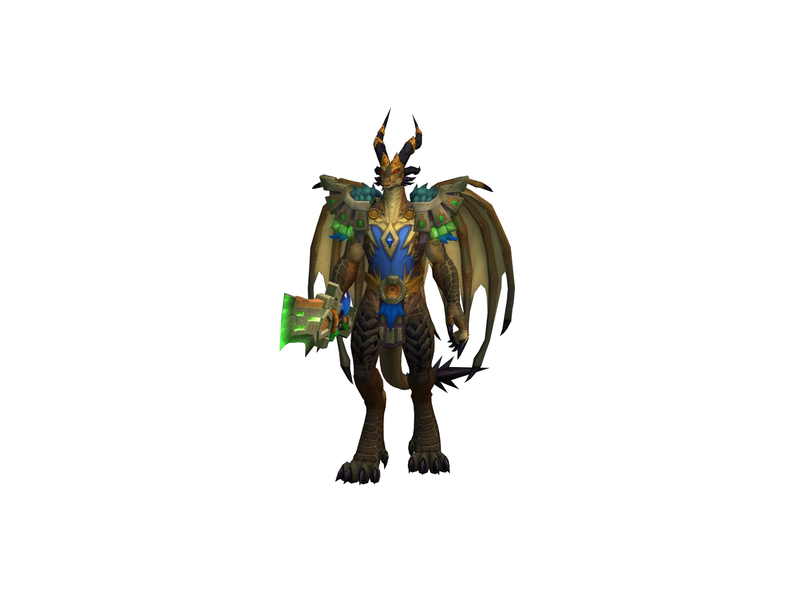 Dragonggla 3D character render