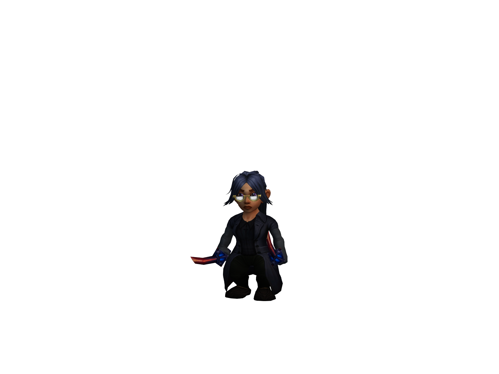 Mzkiwi 3D character render
