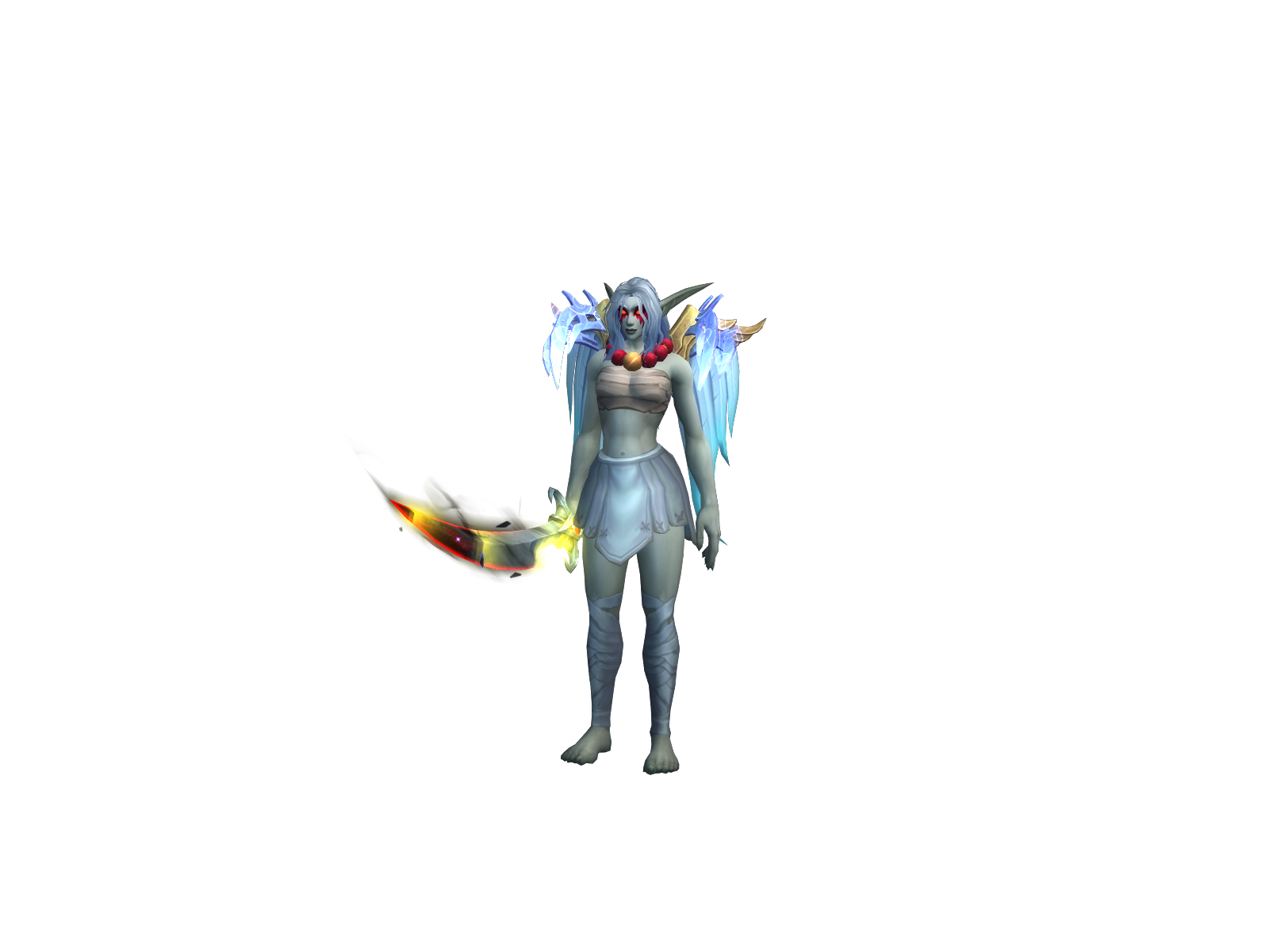 Mútè 3D character render
