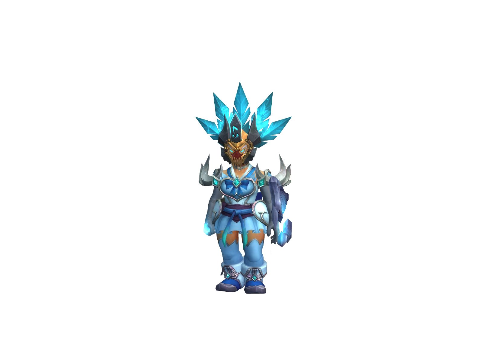 Bossanovax 3D character render