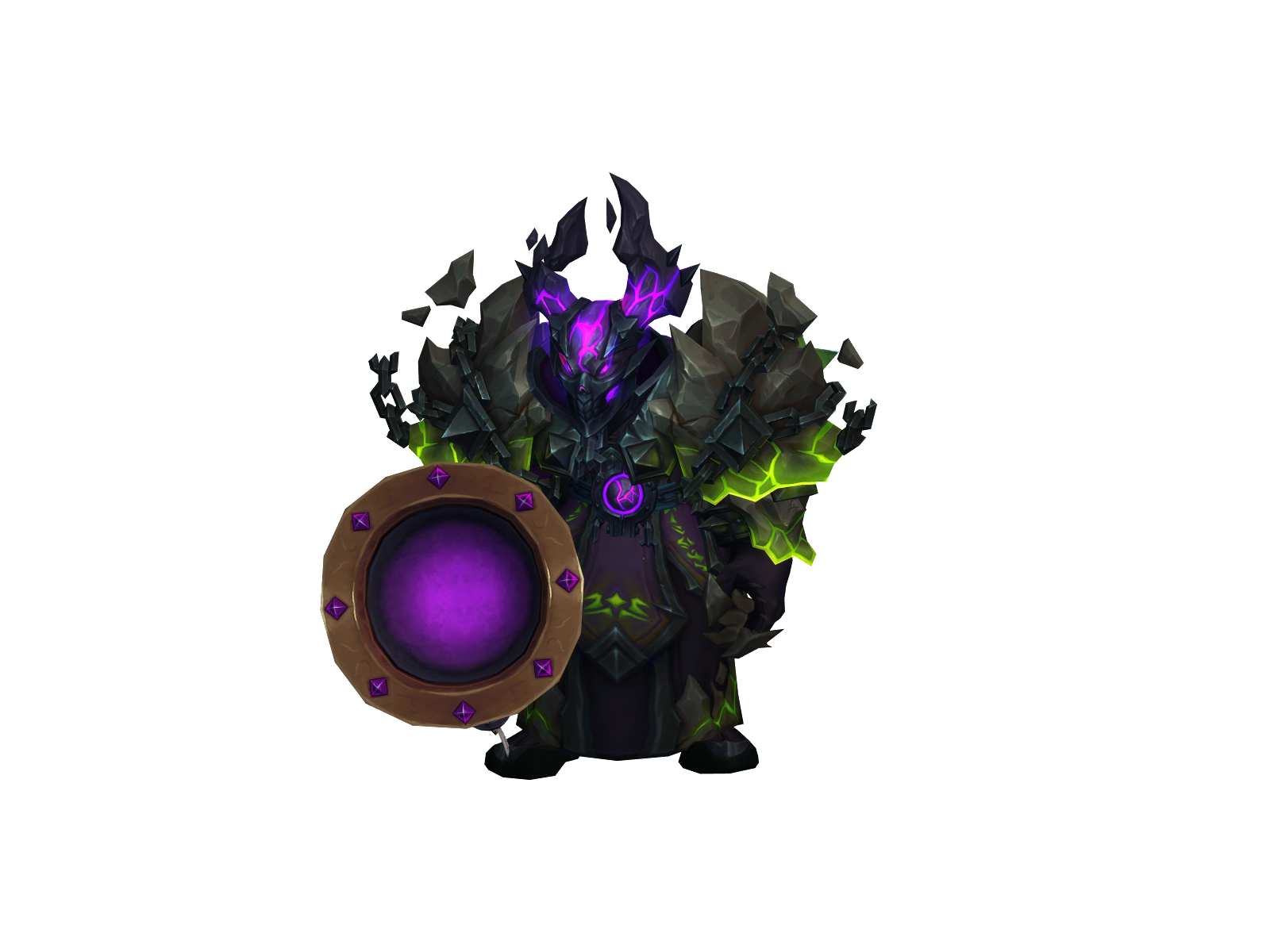 Hallðween 3D character render