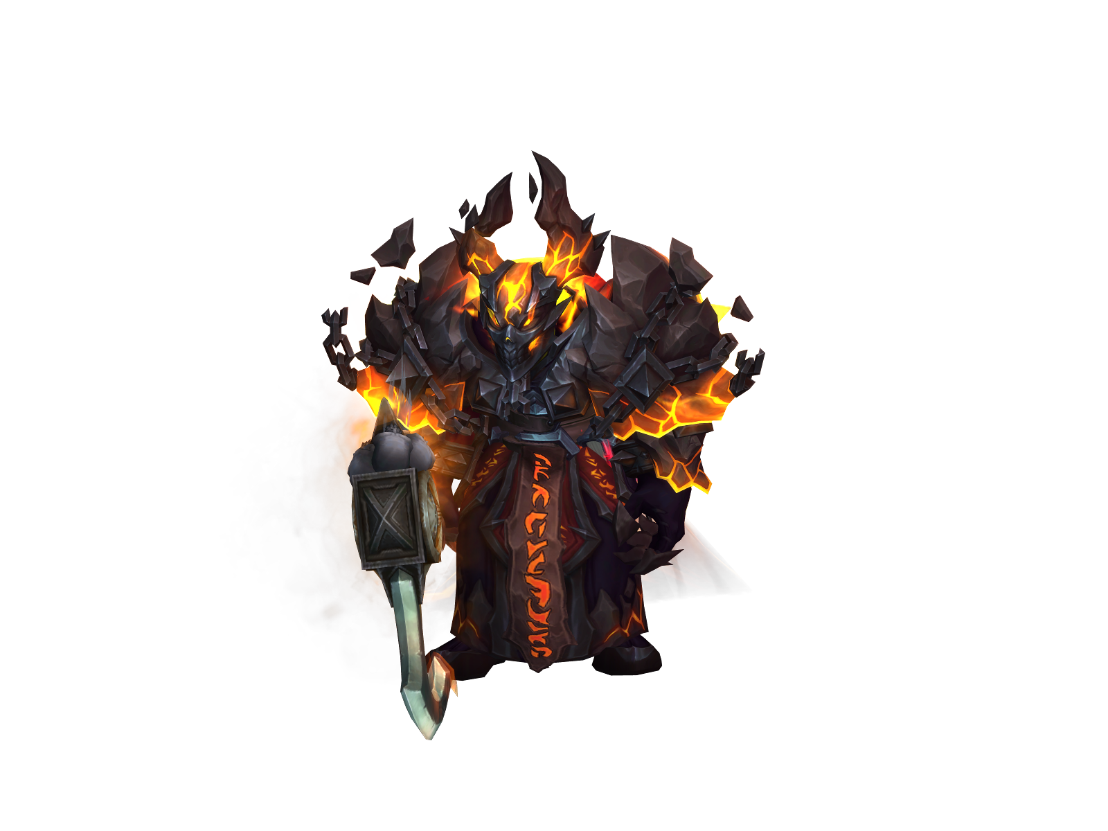 Shiroq 3D character render