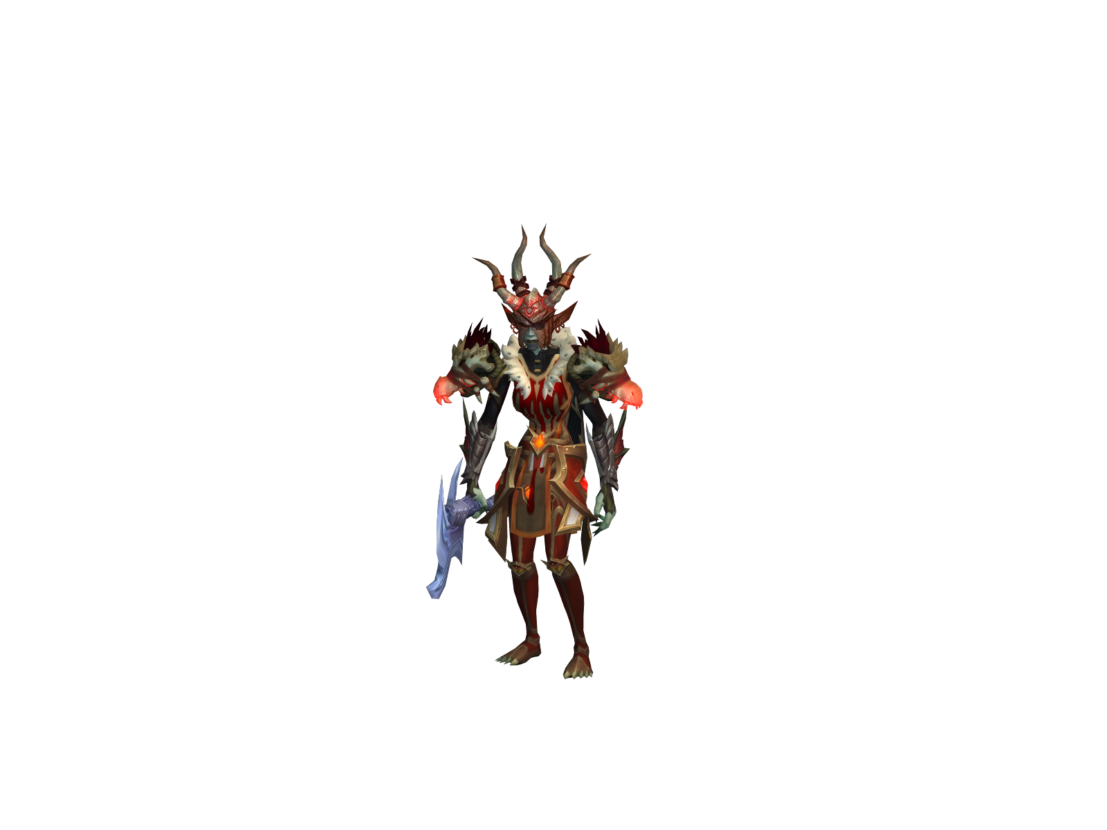 Foofive 3D character render