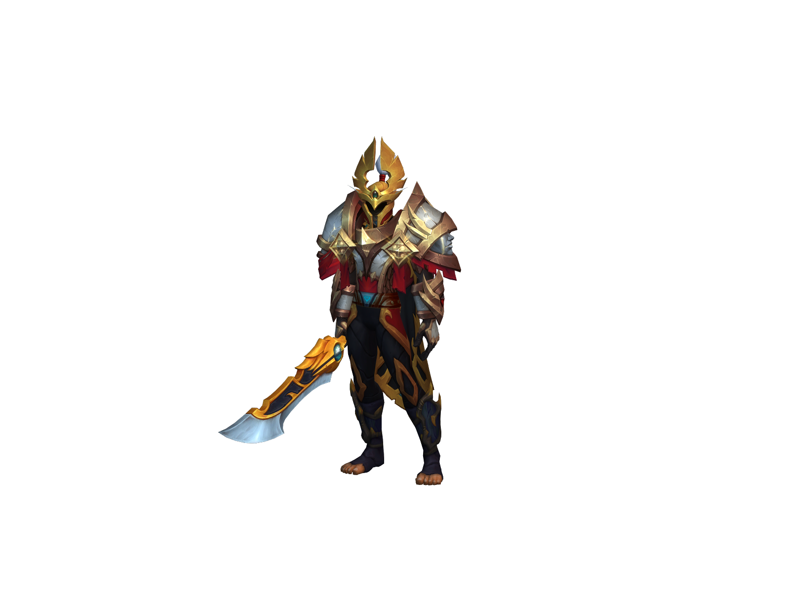 Treviothan 3D character render