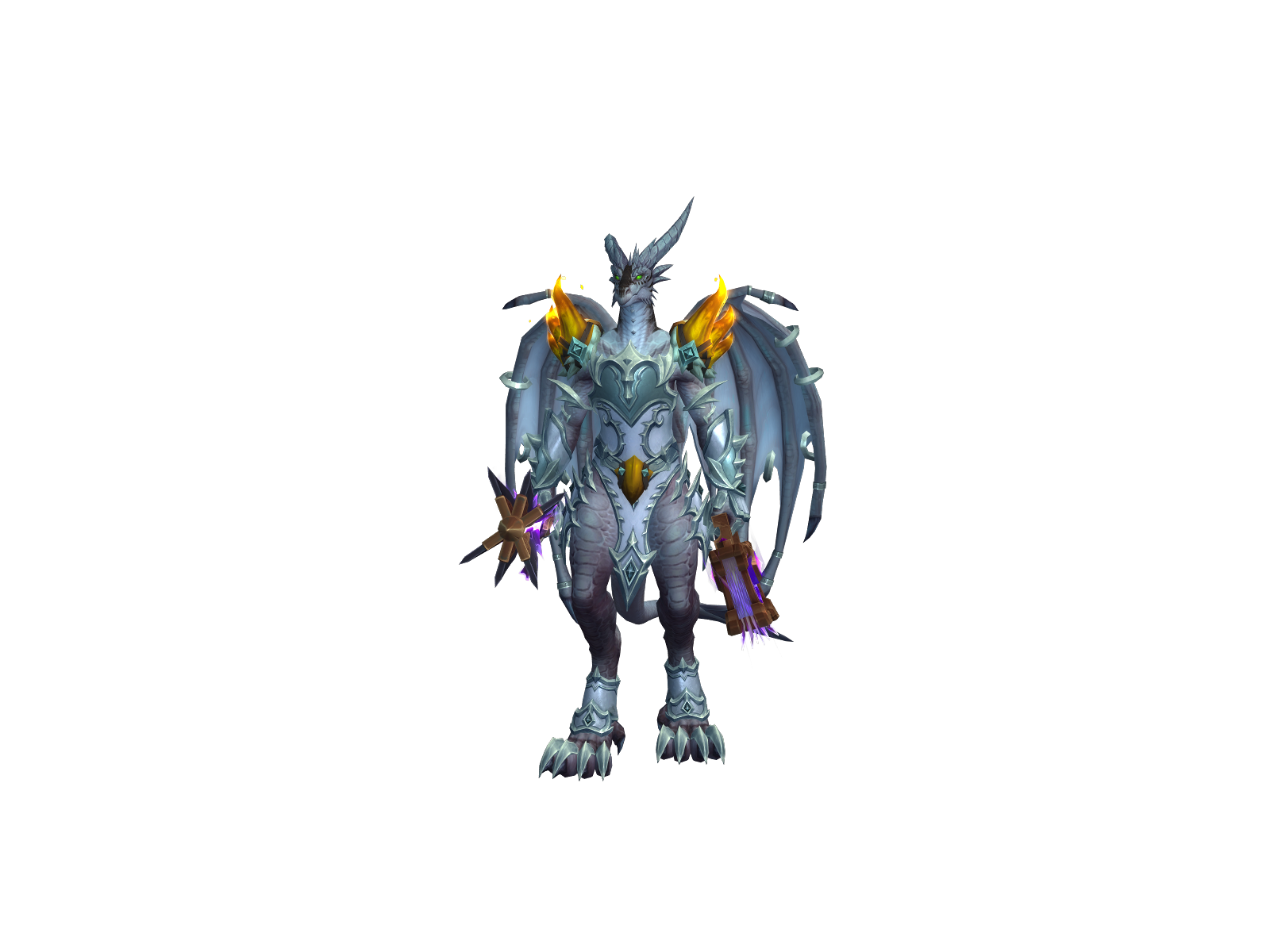 Dewfin 3D character render
