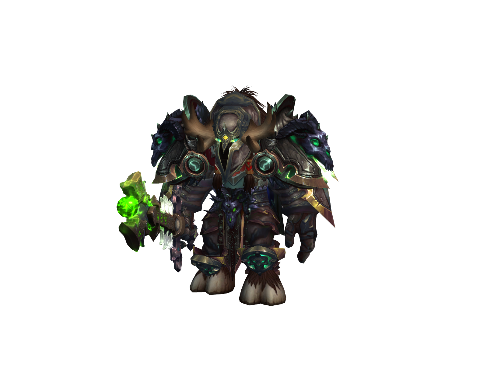 Draxtabull 3D character render