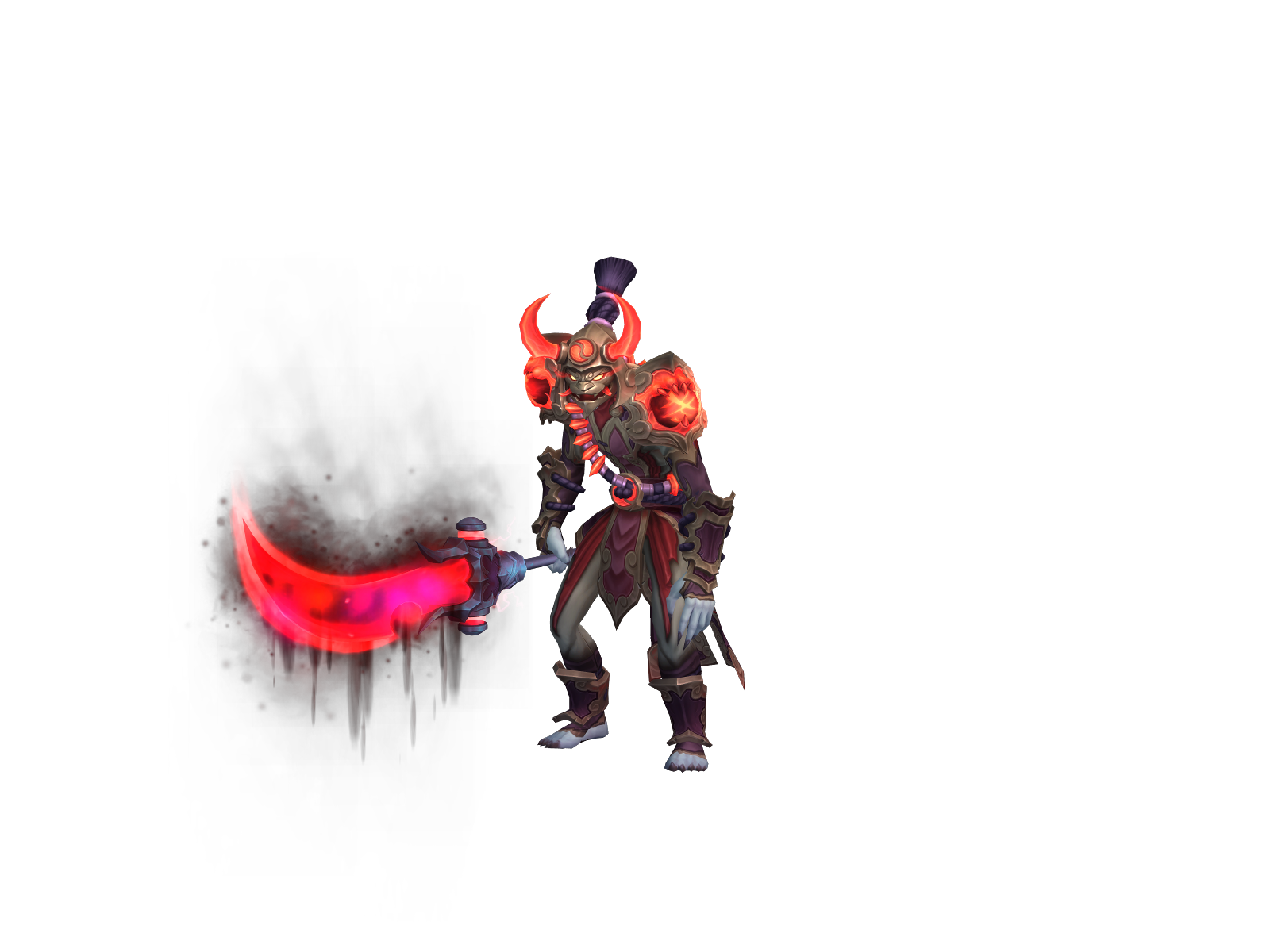 Monkmender 3D character render