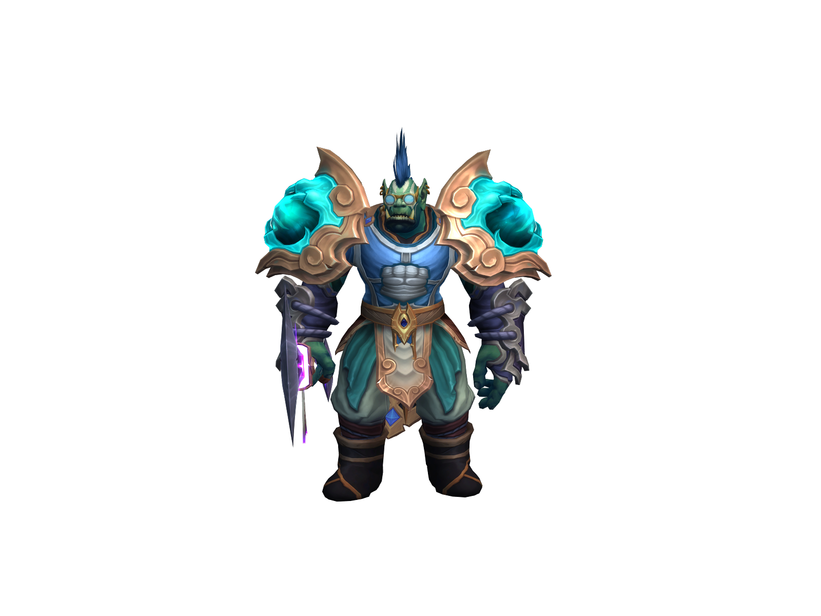 Weentulong 3D character render