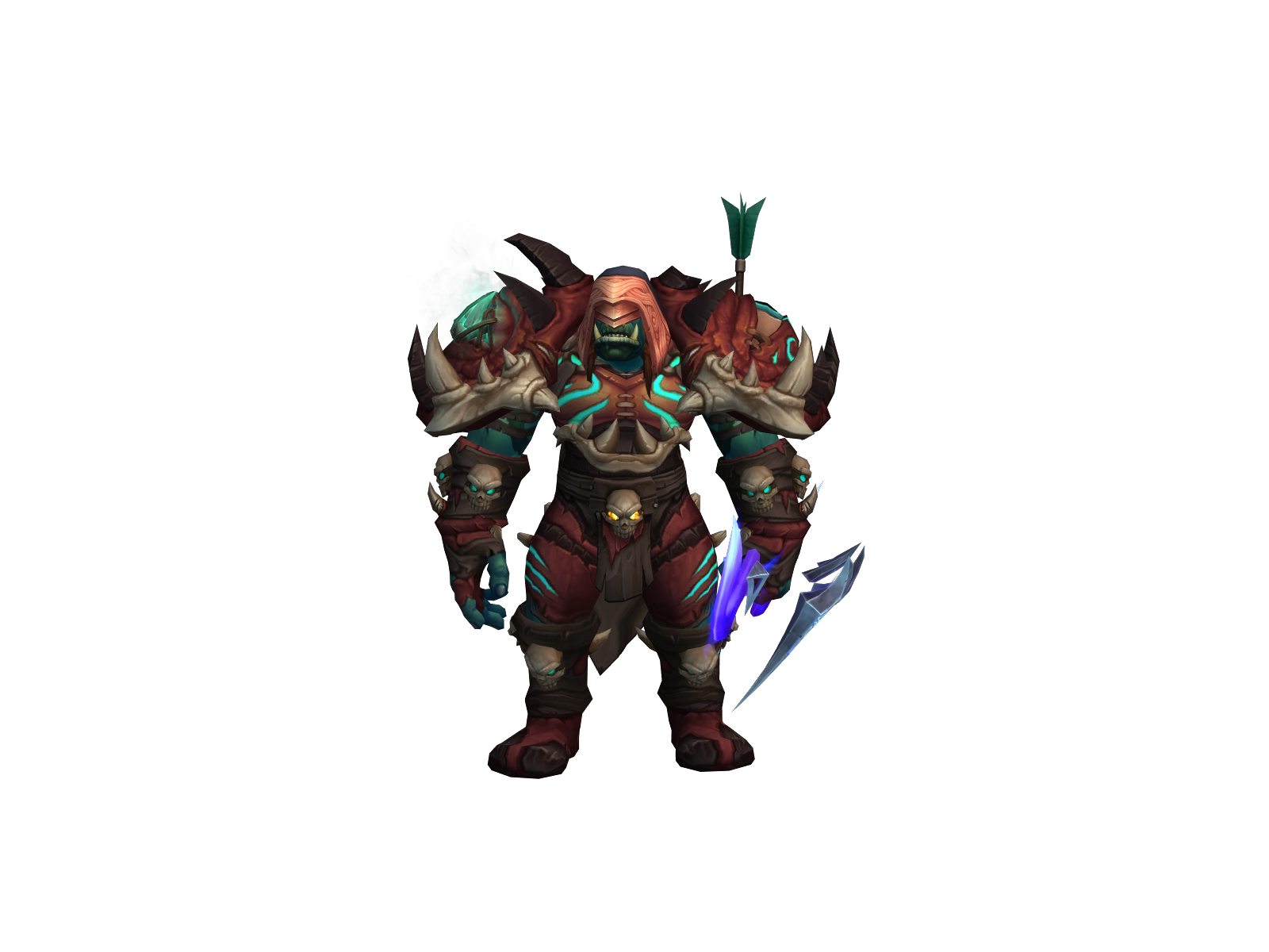 Nrain 3D character render