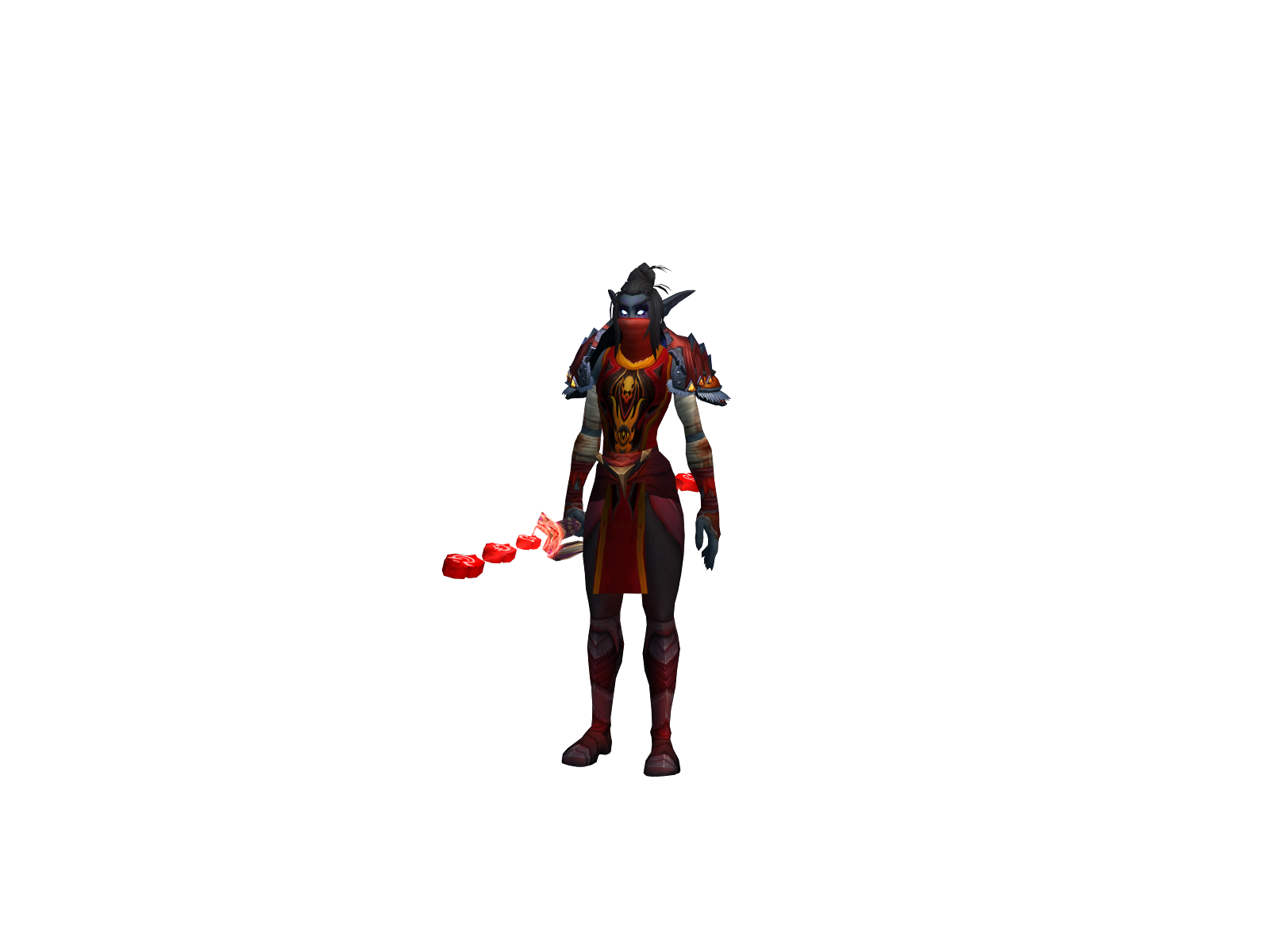 Sikemelded 3D character render