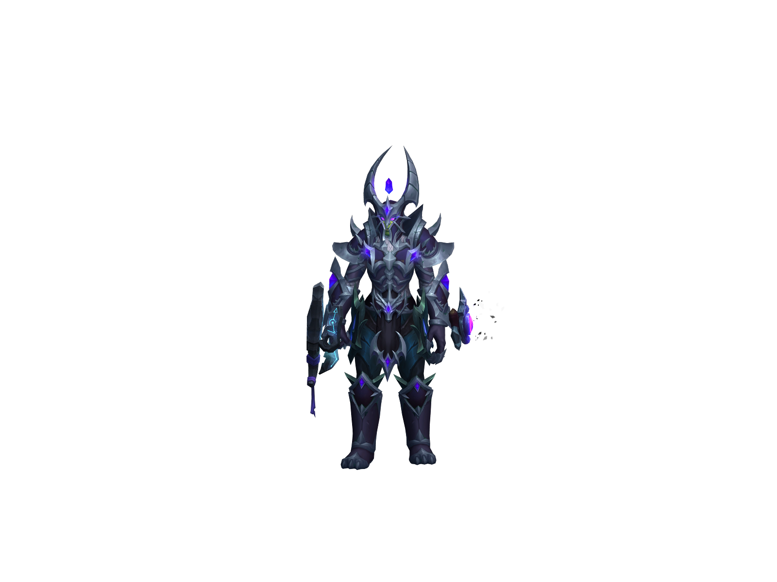 Zauksham 3D character render