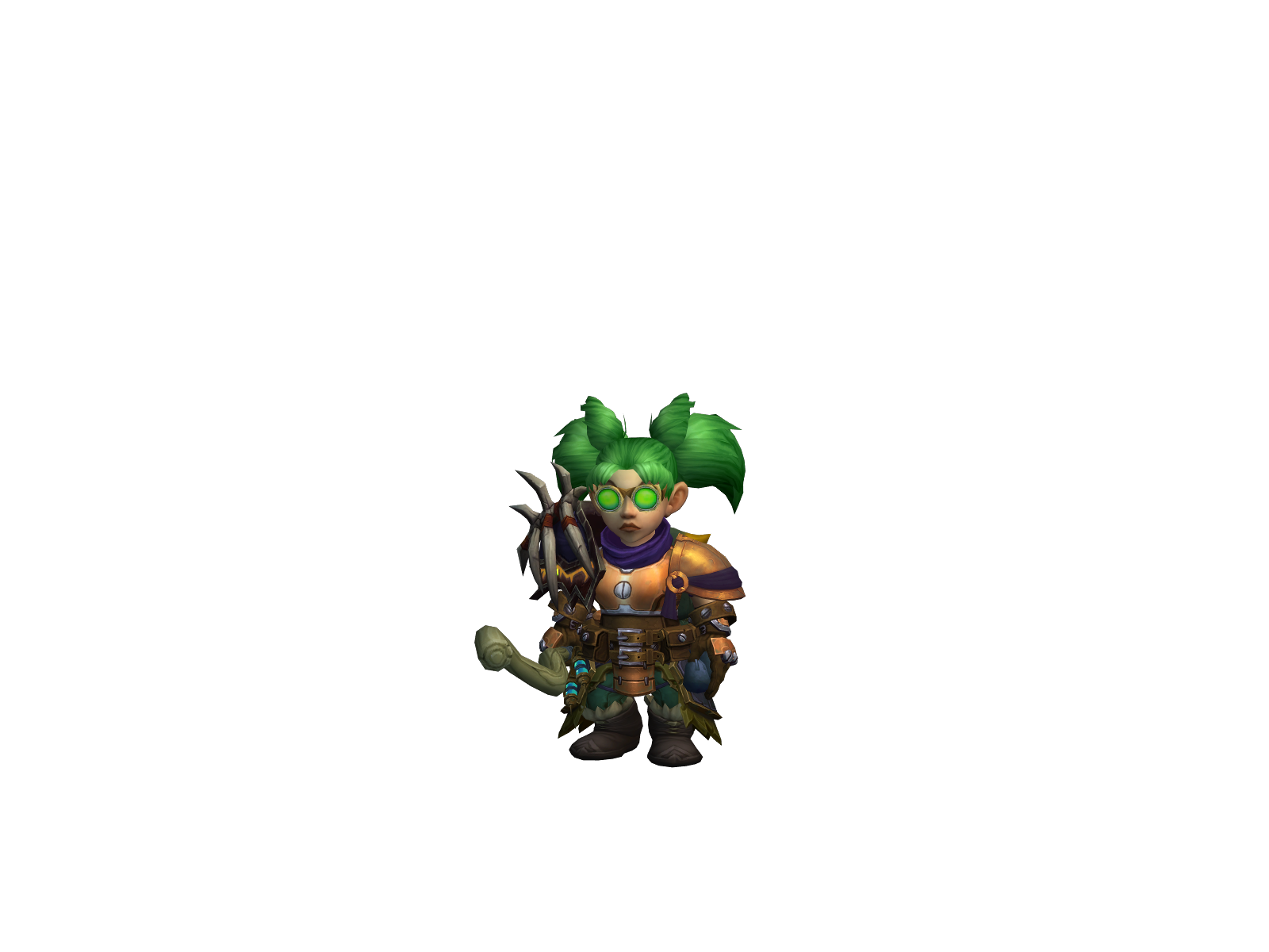Ayodemons 3D character render