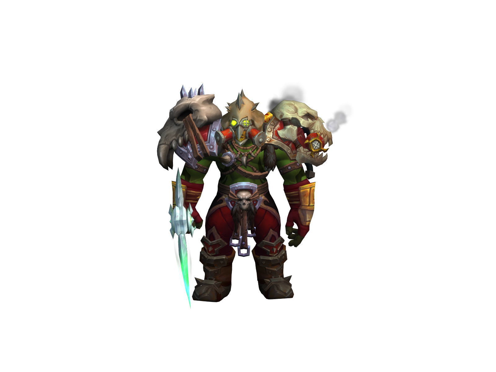 Gryphons 3D character render