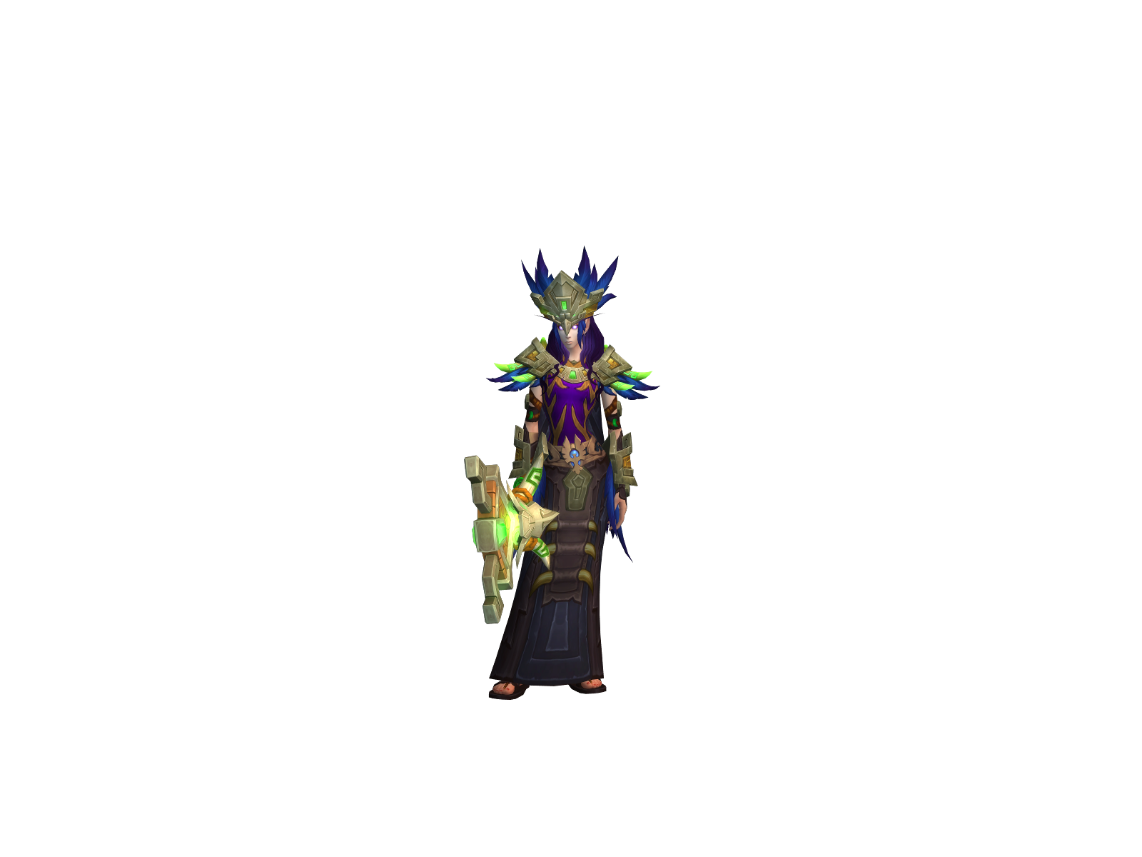 Intothewhite 3D character render