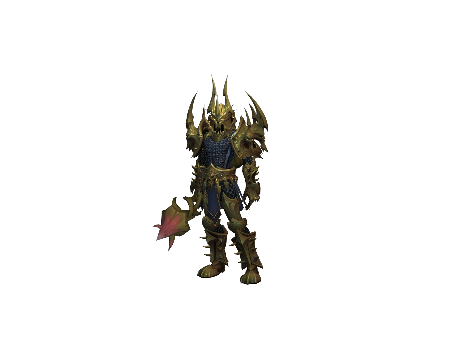 Galaxyrise 3D character render