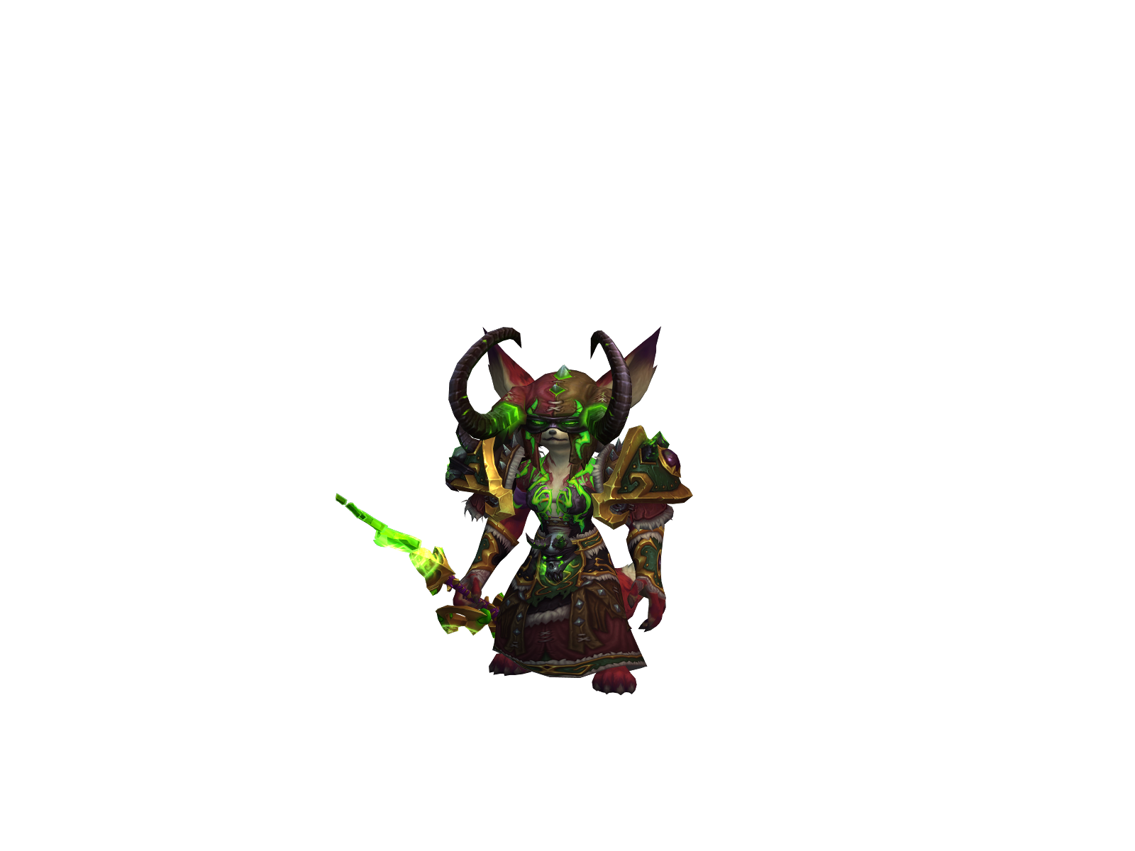 Kushicus 3D character render