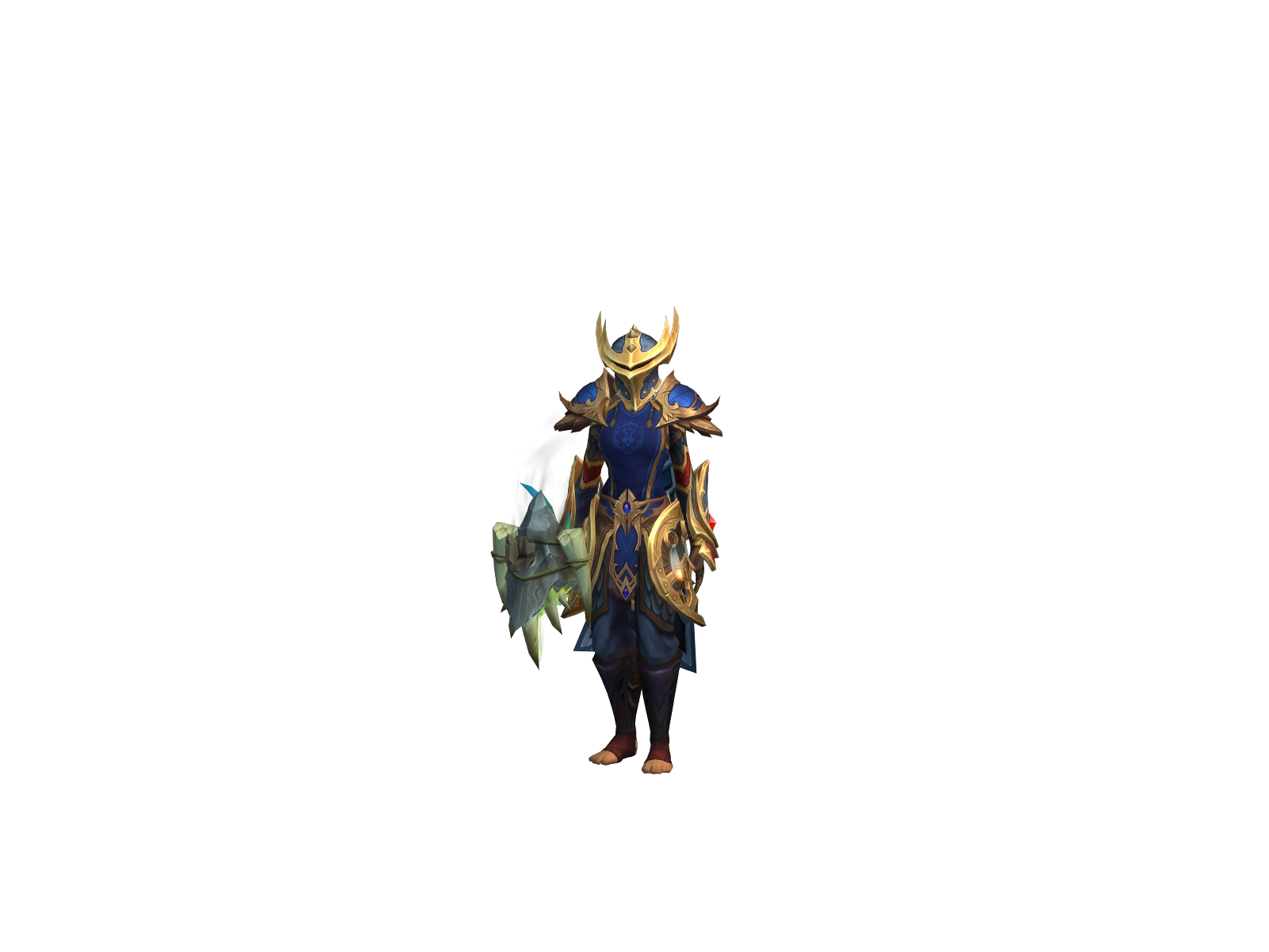 Aurally 3D character render