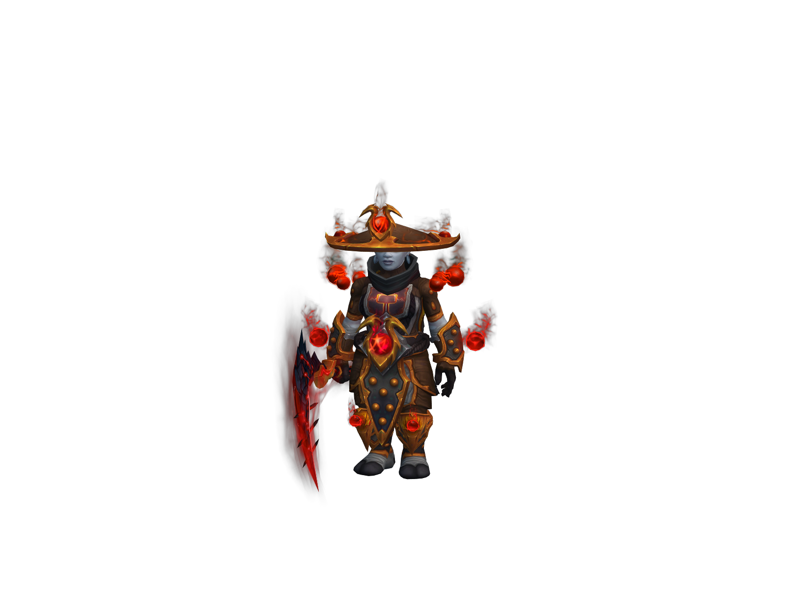 Decom 3D character render