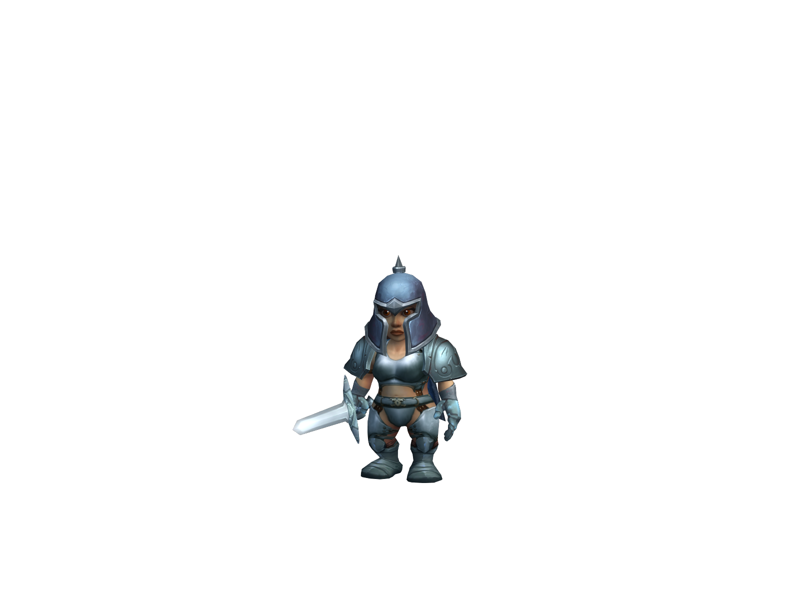 Ordinarybone 3D character render