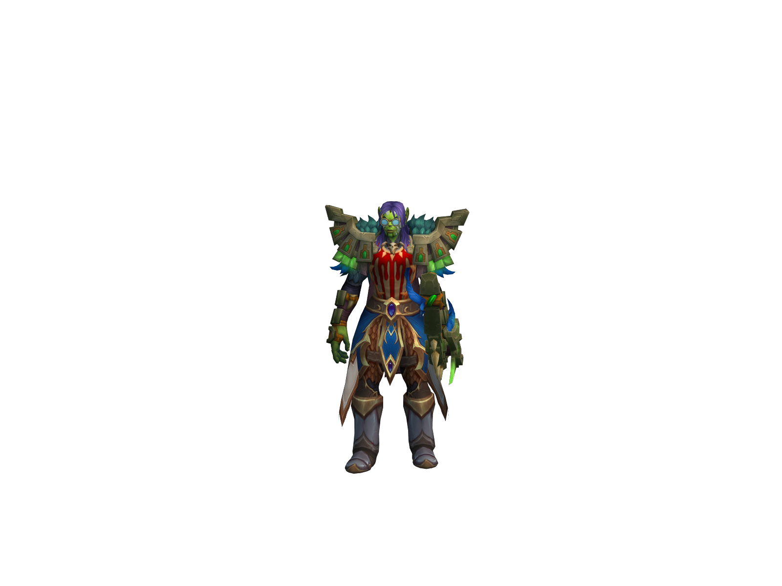 Distancegodx 3D character render