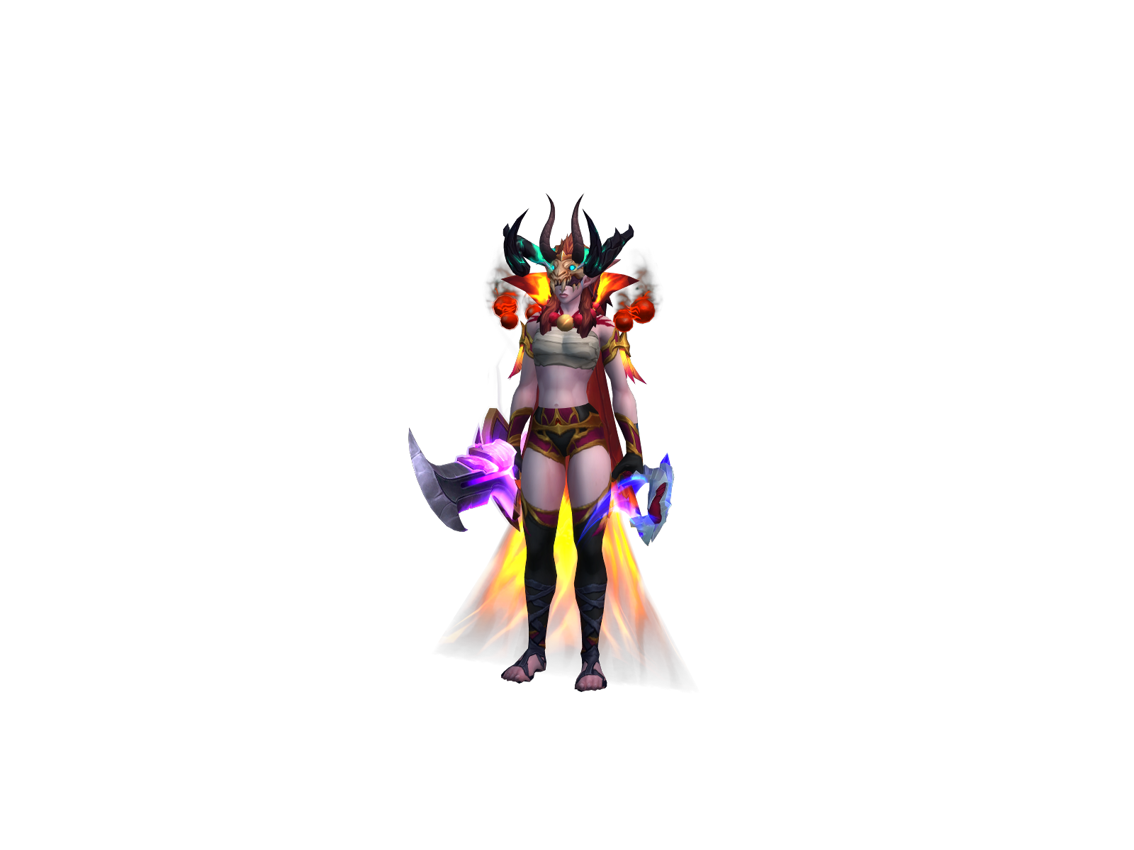 Devileater 3D character render