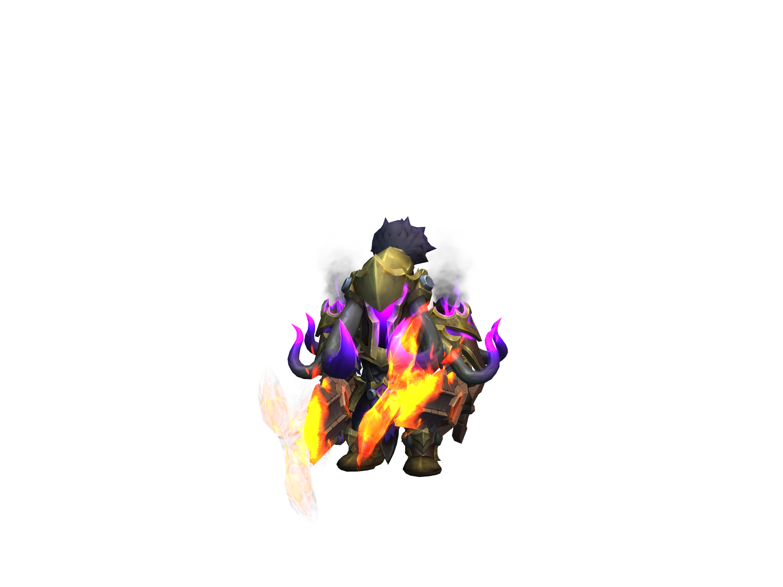 Shortfuryx 3D character render
